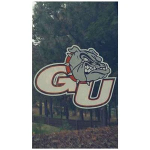 Gonzaga Bulldogs Vinyl Logo Window Film - 36" x 53" - Picture 1 of 1