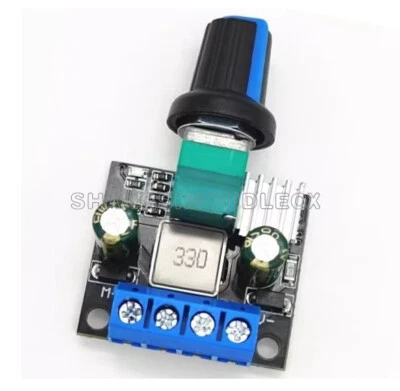 3.5A DC12V/24V PWM Motor Speed Controller LED Dimmer B10K Potentiometer Knob - Bild 1 von 4