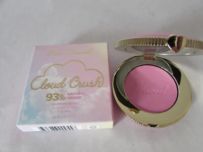 Too Faced Cloud Crush Blurring Blush Candy Clouds Diffused Matte 5g New in Box - Image 1 of 3