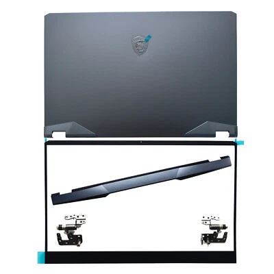 Cubierta trasera/bisel/bisagras para MSI Raider GE76 GP76 10UE 11UE UH MS-17K1 17K4 K2 K3 Foto 1 de 4