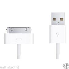 30-pin USB Sync Charging Data Cable for iPhone 4 4s iPod iPad Rm6