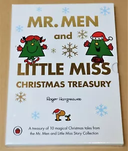 MR MEN AND LITTLE MISS CHRISTMAS TREASURY by ROGER HARGREAVES HARD COVER SEALED - Picture 1 of 2