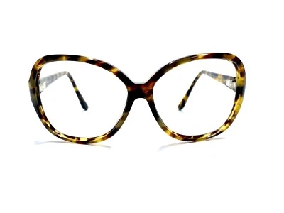 Maui Jim Women Brown Tortoise Oversized Oval Glasses Japan MJ294 15T 60 14 135 - Image 1 of 4