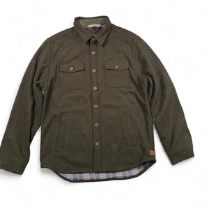 The Normal Brand Brightside Flannel Lined Workwear Jacket Mens Medium Shacket - Picture 1 of 12