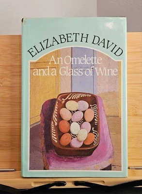Elizabeth David An Omelette and a Glass of Wine 1st American Edition Foto 1 de 4