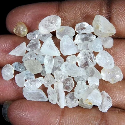 Piedra preciosa de cabujón áspera faceta topacio blanco 100 % natural 78,15 quilates. lote Foto 1 de 3