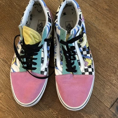 Vans X Old School 80's Mickey & Minnie Mouse 90th Birthday Sneakers Color Block - Image 1 of 4