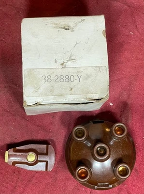 Distributor Cap and Rotor for Bosch Distributor VW Beetle Bus Ghia 1964-68 - Image 1 of 3