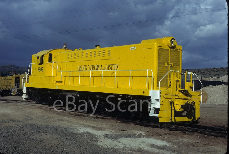 Diapositiva original - OC&E Baldwin RS12 7908 Sycan O en 1980 PINTURA FRESCA Foto 1 de 1