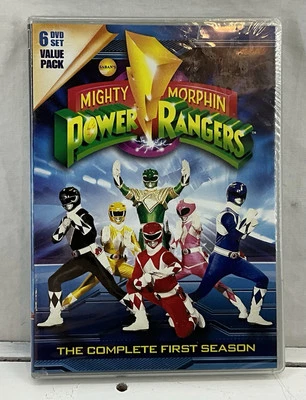 Mighty Morphin Power Rangers: The Complete First Season New Sealed 6 DVD Set Foto 1 de 2