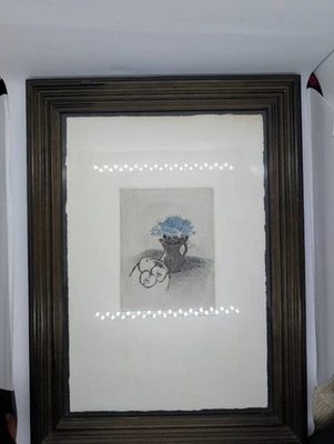 Annapia ANTONINI Original Radierung handsigniert limitiert Stilleben Frankreich - Bild 1 von 4