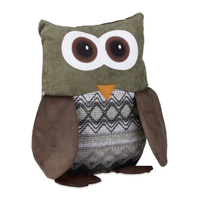 Türstopper eule Eulen Türhalter 1 kg weich Türpuffer Eule Bodentürstopper Eule - Bild 1 von 4