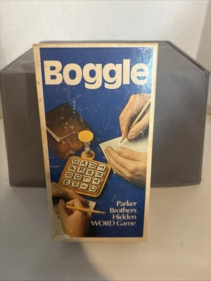 Parker Brothers Boggle Hidden Word Game No.104 1976 Vintage, Complete Set - Image 1 of 4