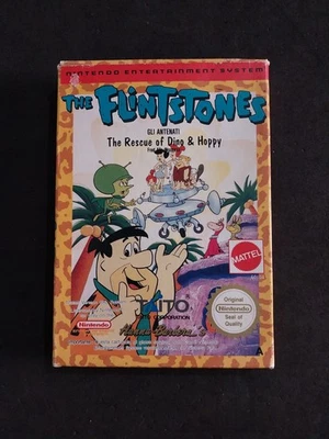 Los Flintstones Los Antepasados Nintendo NES PAL A Mattel ITA Usado Sin Manual - Imagen 1 de 4
