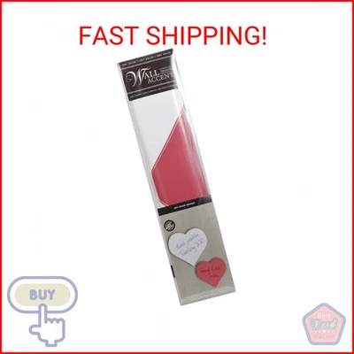 Troquelados con una vista arte de pared corazones rosa/plateado, borrado en seco plano Foto 1 de 2