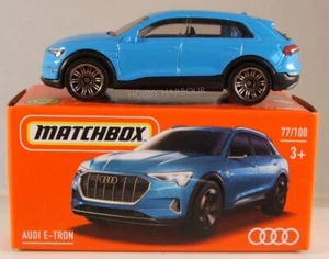 MATCHBOX POWER GRABS #77 Audi E-Tron, 2022 issue (NEW in BOX) - Picture 1 of 3