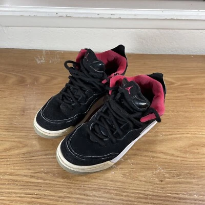 Туфли Nike Jordan Courtside 23 молодежные GS 5Y черные розовые 454014-001 женские размер 7 - Изображение 1 из 4