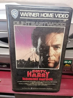 VHS RARITÄT: Clint Eastwood in DIRTY HARRY KOMMT ZURÜCK 4 (1983)  - Bild 1 von 2