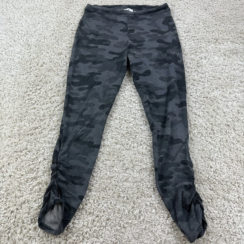 Leggings camuflados Sundry para mujer talla 1 grises negros acanalados al tobillo suaves elásticos Foto 1 de 4