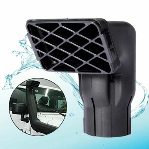 Universal Fit Off Road Replacement Mudding Snorkel Head Air Intake Ram 3" Black - Picture 1 of 6