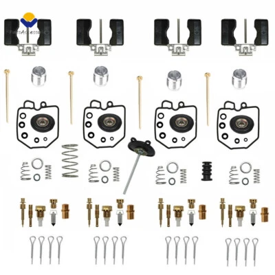 Juego de 4 kits de reconstrucción de reparación de carburador para Honda Goldwing 1100 GL1100 80-83 Foto 1 de 4