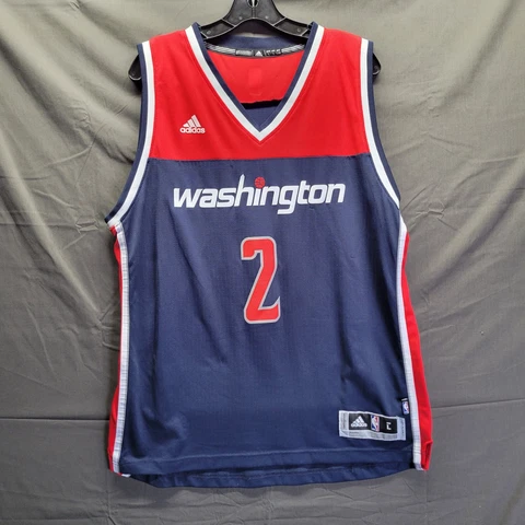Adidas Washington Wizards John Wall Swingman Jersey Men’s L Large +2 Length Cover