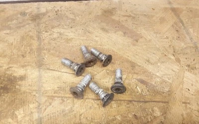 1990 Honda CBR1000F 6X OEM parafusos de rotor de disco de freio parafusos disco de hardware 8x24 - Imagem 1 de 2