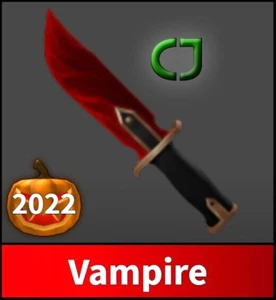 Roblox Murder Mystery 2 MM2 2022 Vampire Knife - Picture 1 of 1