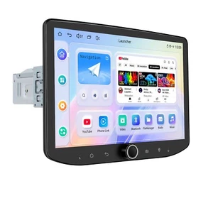 JOYING 8-Core Bluetooth GPS Navi 10.1inch Single Din Head Unit In-dash FM Radio - Picture 1 of 17