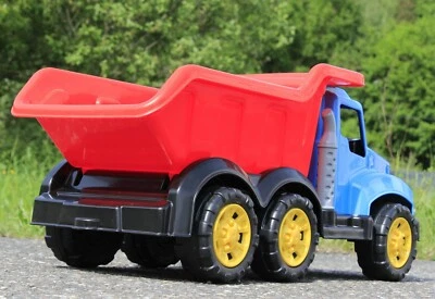 Kinder MAXI LKW Kipper GIGANT Länge 83cm "Sandkasten-Spielzeug" 07011