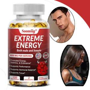 Cápsulas Epimedium y Ginseng - Mejora la energía, combate la fatiga, equilibra las hormonas - Imagen 1 de 9