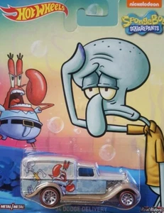 Hot Wheels Pop Culture SpongeBob Squarepants '34 Dodge Delivery Real Riders MOMC - Picture 1 of 9