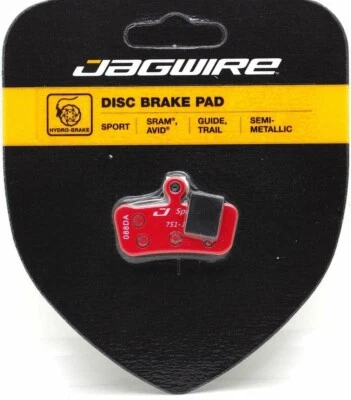 Jagwire DCA098 All Weather Semi-Metallic Sport Brake Pads, Sram,Avid,Guide,Trail - Image 1 of 3