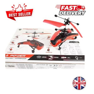 Kids’ Mini RC Laser Pistol Helicopter – Remote Control Flying Toy Gift UK - Picture 1 of 24