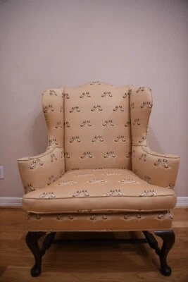 Silla de alas de tela Colonial Williamsburg CW-44 Foto 1 de 4