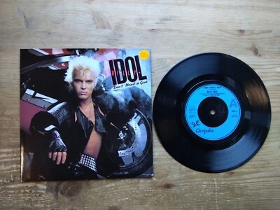 Billy Idol Don't Need A Gun / Fatal Charm EX 7" Single Vinyl Record IDOL9 - Image 1 of 4