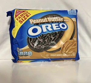 OREO Chocolate Peanut Butter Pie Sandwich Cookies, Family Size, 17 oz - Picture 1 of 1