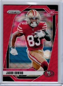 2024 Panini Jacob Cowing Prizm Football (#335) (063/149) Red Color Match - Picture 1 of 2