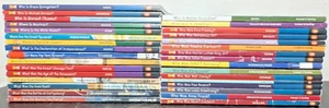 Huge 32 Lot Who Was Where Is What Was Series Books Set Biography History WHO HQ - Picture 1 of 4