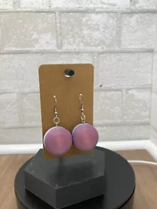 Macaron Earrings 3D Printed Fun Food Jewelry Unique Handmade Gift for Macaron Lo - Picture 1 of 5