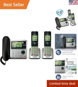 Digital Answering Phone System with Dual Caller ID & Hands-Free Functionality - Zdjęcie 1 z 12