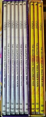 Charmed - The Complete Seasons 1 & 2 DVD, 2005, 9-Disc Box Set Clean Works Fine - Image 1 of 3