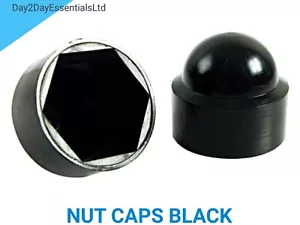Tapas de tuerca cubiertas de ajuste empuje pernos LDPE M5 M6 M8 M10 M12 Tensor plástico seguridad - Imagen 1 de 1