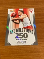 2023 AFL Select Footy Stars Milestones LUKE PARKER # MG78 Sydney