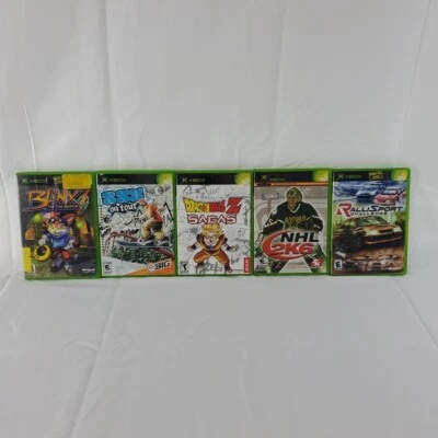 XBOX Video Game Lot x5 - Blinx, SSX, Dragonball Z & More Tested and Working - Image 1 of 4