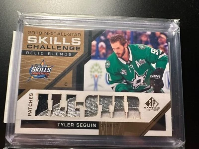 2018-19 UD SP GAME USED Tyler Seguin #ed /15 ALL STAR RELIC BLENDS Patch - Image 1 of 2