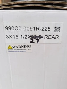 Suzuki Outboard, 15 1/2 x 27, Rear Propeller, 22.5P, P#990C0-0091R-225 - Used - Picture 1 of 5