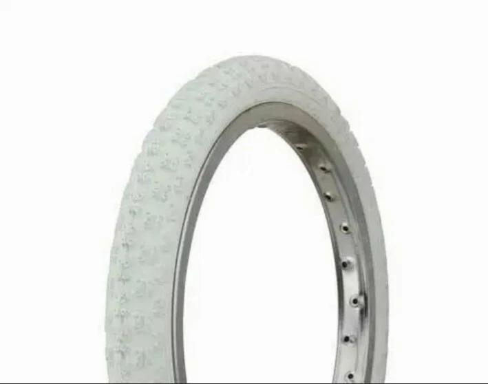 PREMIUM DURO MTB Tire 20 x 2.00 Rugged Wolf Pattern HF-801-3 White MTB Tire - Image 1 of 1