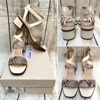 clarks susie deva white