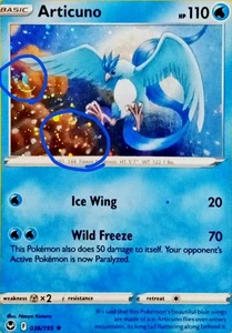 Articuno Silver Tempest Pokémon TCG 036/195 Cosmos Swirl ✨🌀 - Picture 1 of 3